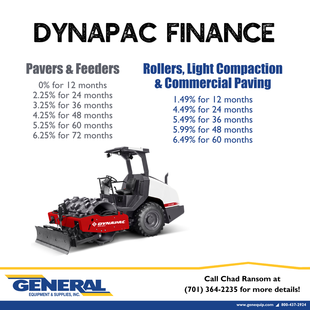 Dynapac Finance may