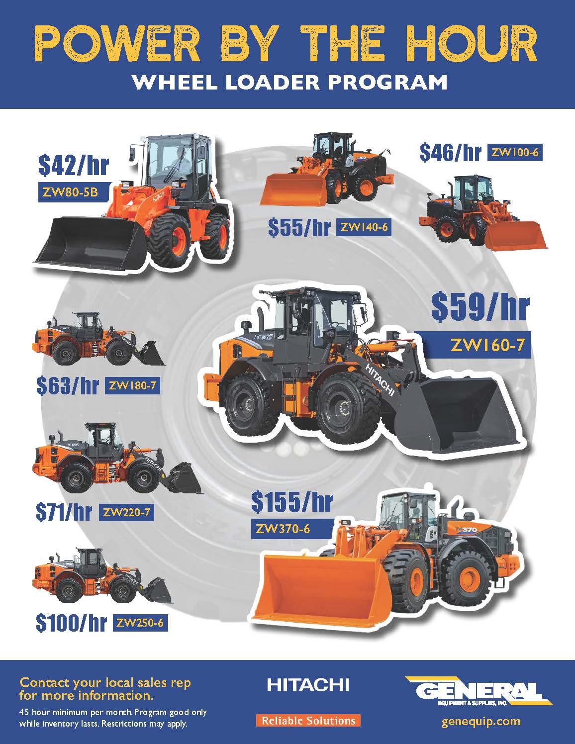 GES Hitachi Wheel Loader Power by the Hour Program R5 2 1