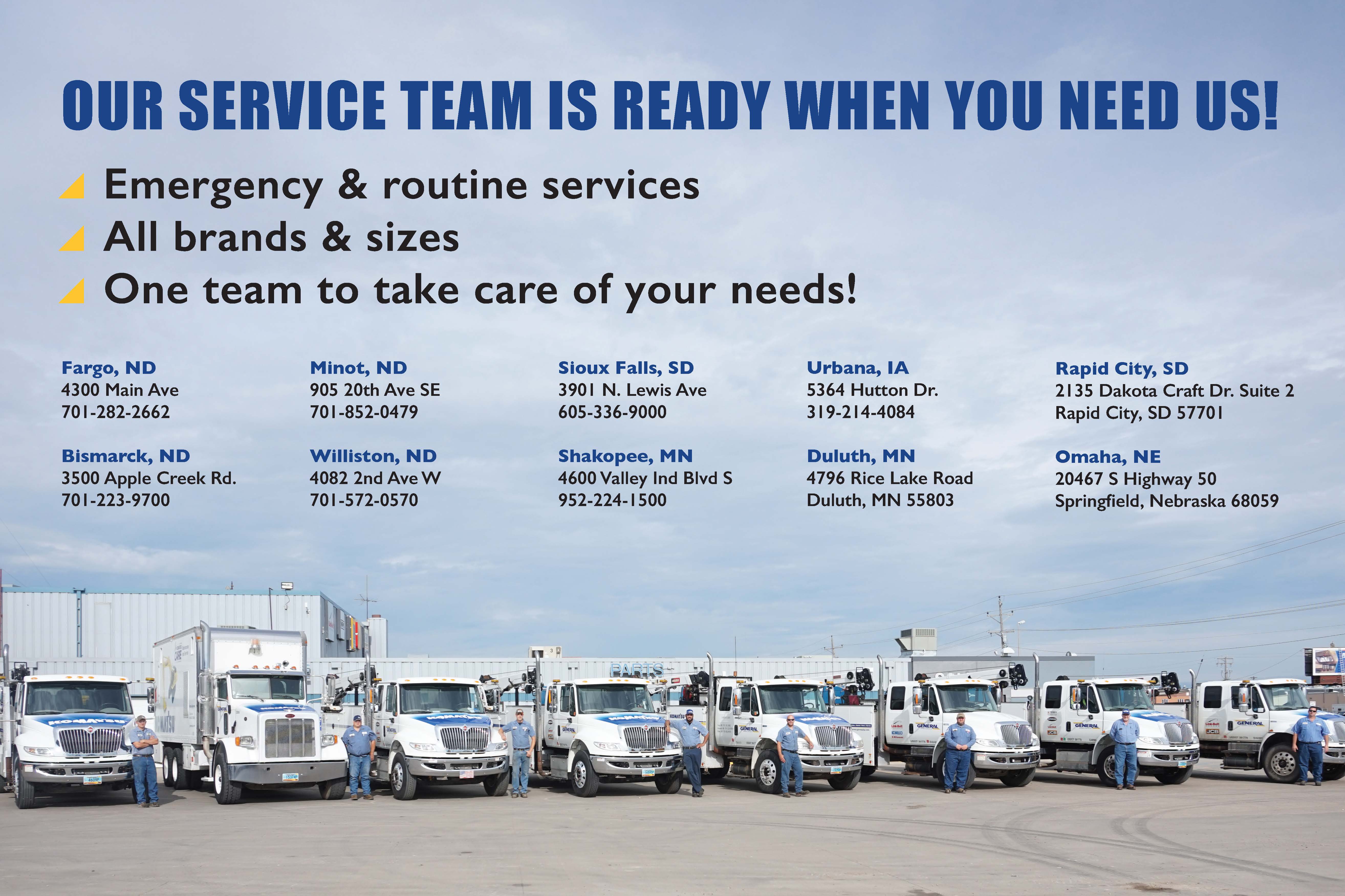 GES Service Truck Poster 2025 R2