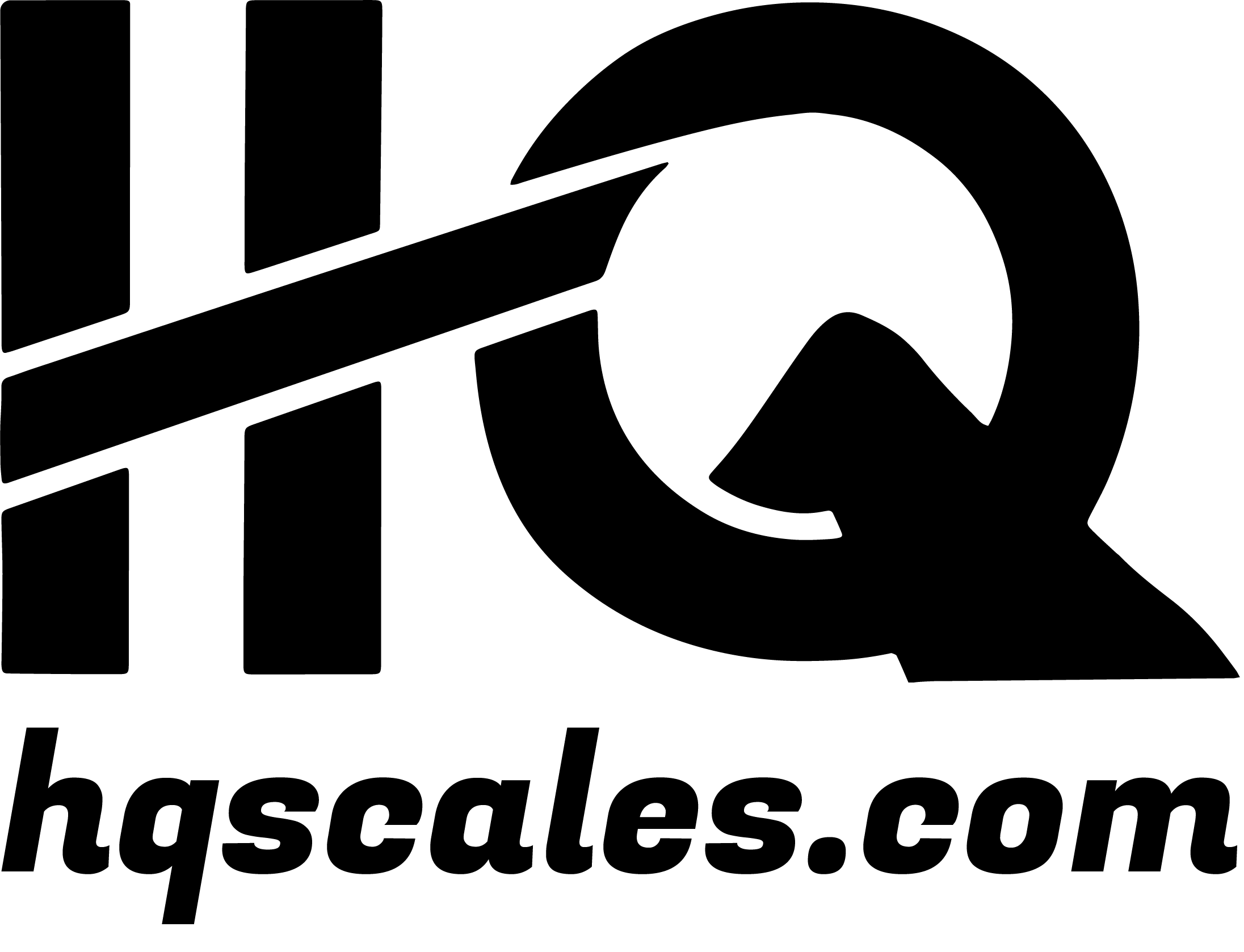 HQ logo with website