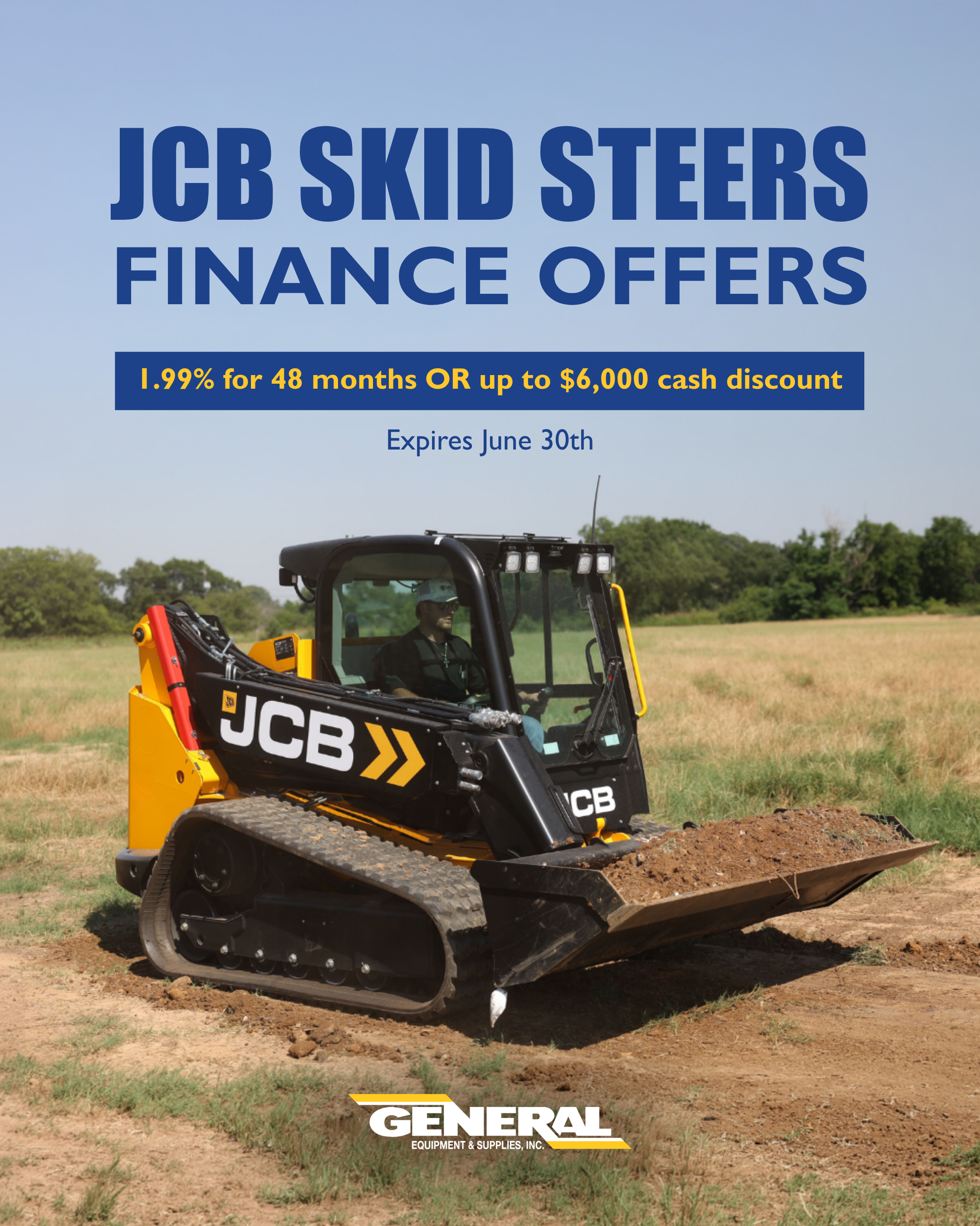 JCB Skid Steers April 2026