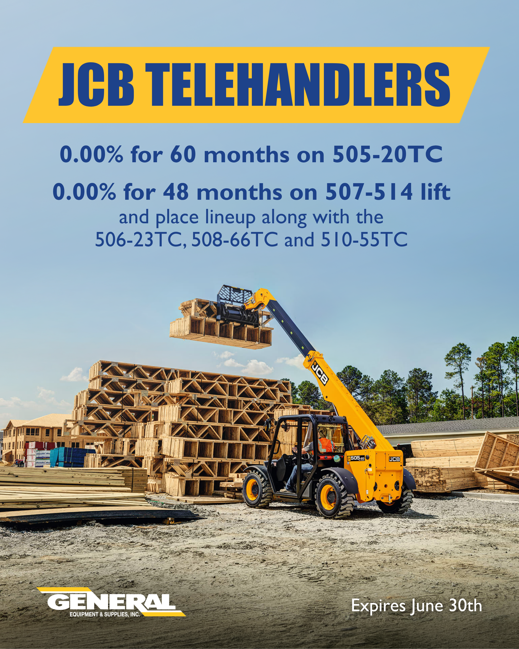 JCB Telehandlers April 2026