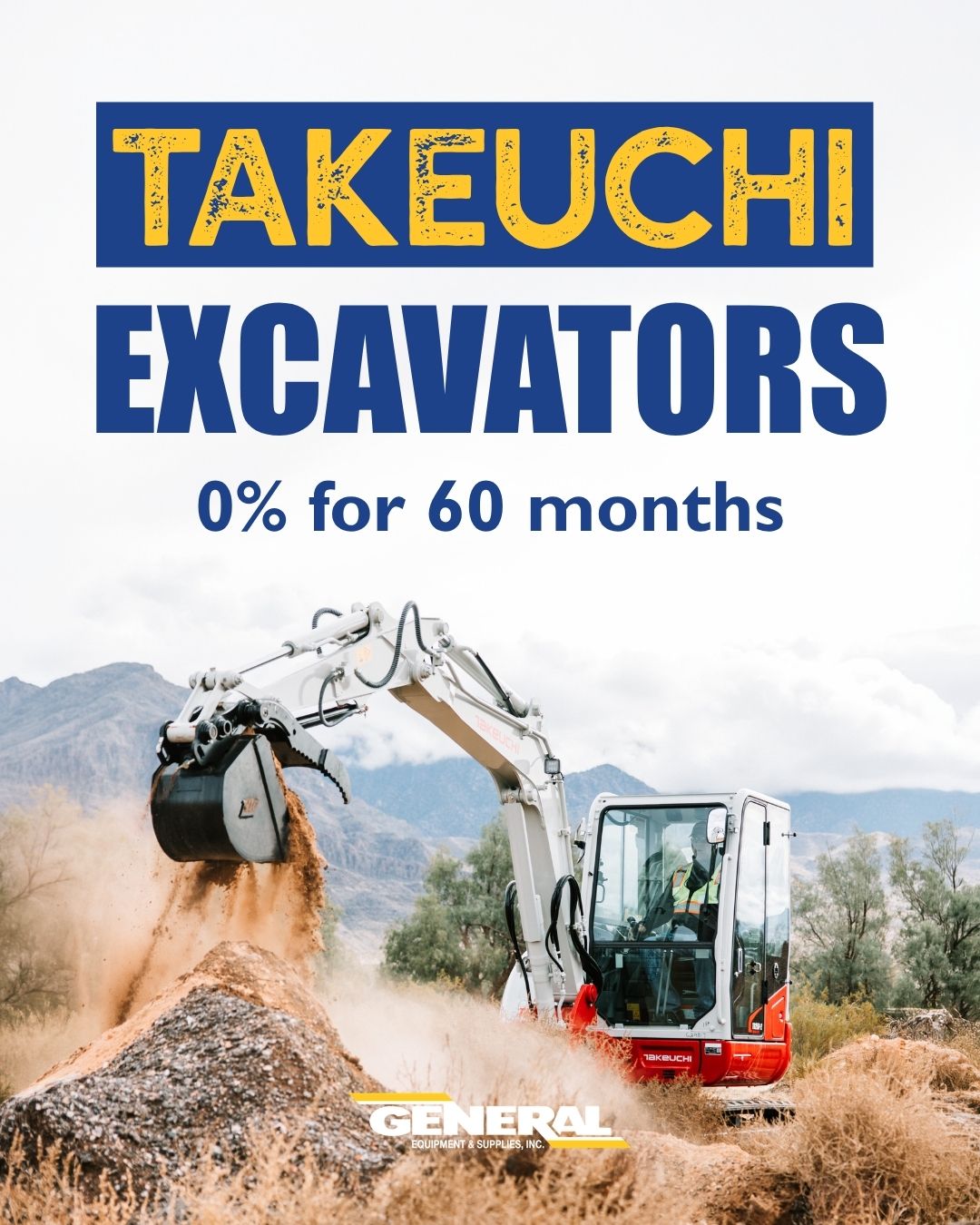 Takeuchi Excavators July 2026 1080x1350
