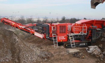 terex finlay recycling crushers